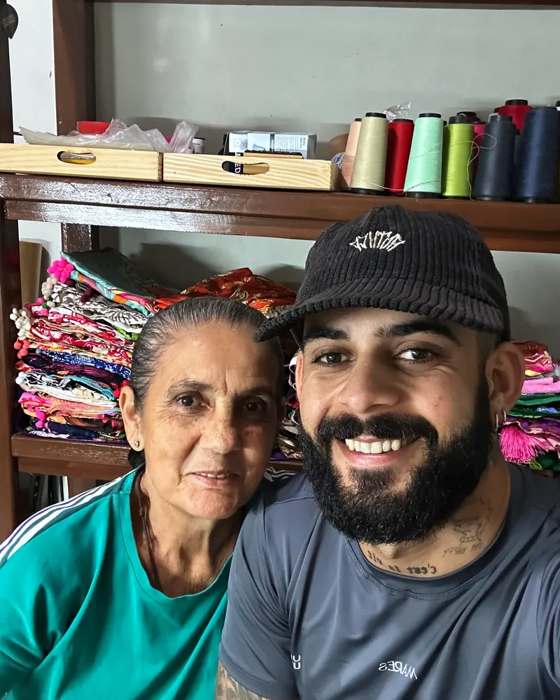 Minha mãe e eu